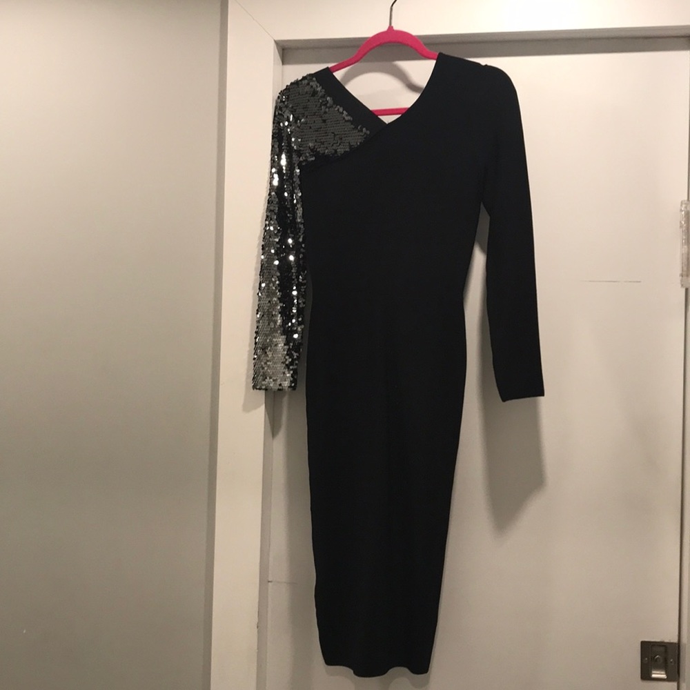 BCBG NWT, beautiful sequined dress